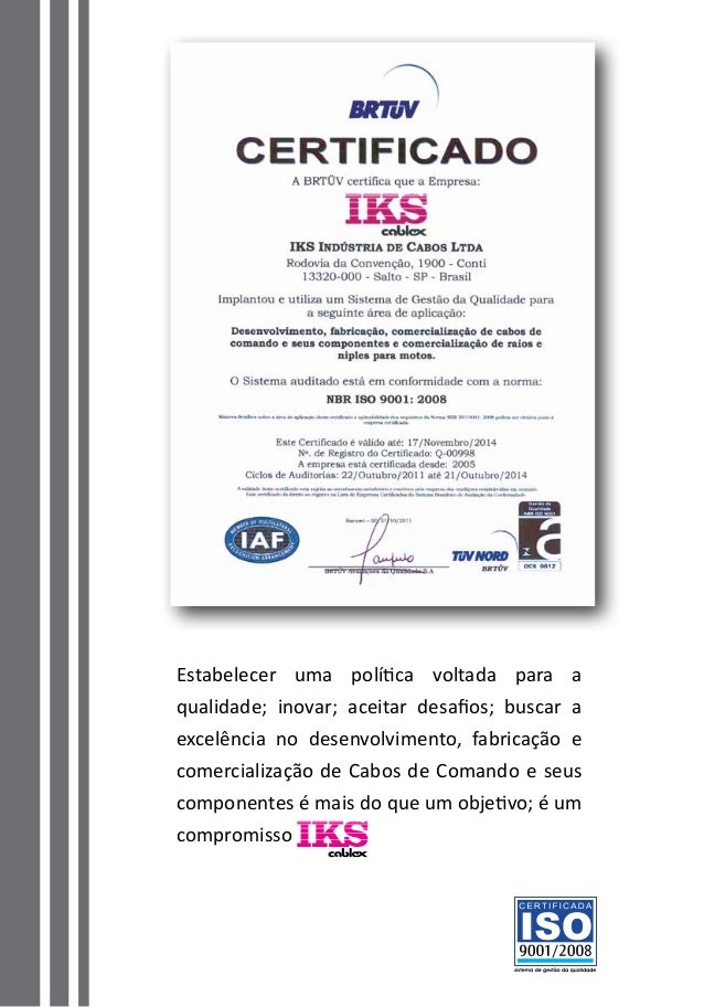 catalogo iks